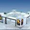 Luxury baking paint jewelry kiosk, jewelery shop design, mall jewelry kiosk design for sale