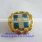 round metal alloy 3D lapel pin badge with butterfly clutch