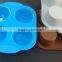 Silicone 4 Cavities Cup Muffin Baking Mould Cake Pan