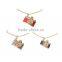 Pretty Steps 2015 new coming girls jewelry cameras pattern necklace thin strips for summer guangzhou china wholesale
