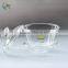 2016 Hot Selling Borosilicate Heat-resistant Gaiwan Mouth-blown Clean Glass Lid Tea Cup And Saucer Tea Set