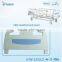 Manual two functions movable stainless steel baby hospital bed equipments