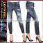 Italian design distressed washed women denim jeans pants (LOTX302)