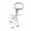 China Manufacturers Coustom Metal Rhinestone Letter Keychain
