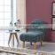 Small solid wood legs Sofa Chair with Foam Sofa Sets