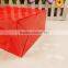 Coated paper customized red paper gift bag ,paper gift bag for gifts packaging