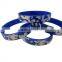Rainbow loom silicone rubber bracelet