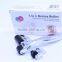 3-In-1 Kit Micro Derma Roller Titanium 180/600/1200 Needles