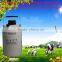 2liters YDS-2 2L portable liquid nitrogen aluminum dewar for bovine artificial insemination