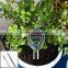 Premium 3-in-1 Soil Tester Meter (Moisture, pH & Light) for Outdoor Plants
