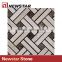 Newstar Top Cheap Basketweave Crema Marfil Emperador Kitchen Tile Mosaic