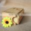 High quality new design handmade customized unfinished wooden essential oil bottle box with empressed logo