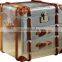 high quality retro ,vintage leather trunk furniture T912#