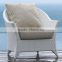 Outdoor Furniture Wholesale Rattan Occasional Chairs with Coffee Table