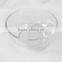 transparent round glass bowl set for rice soup