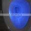 automatic luminous LED light toilet seat sensor / glowing bathroom decorative toilet lightbowl