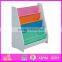 2014 New kids wooden Wall shelf, popular children wooden Wall shelf and hot sale colorful baby wooden Wall shelf W08C044