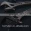 Berrylion 10" Nickel Alloy Black Adjustable Wrench Pearl Nickel Adjustable Wrench
