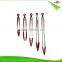 ZY-H2020 14-inch Silicone Kitchen Cooking Salad Serving BBQ Tongs Stainless Steel Handle Food tong