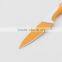 Orange Color Non Stick Coating Paring Knife
