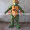 Red/blue/yellow/grey/patch the tortoise mascot cartoon costume