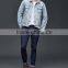 2017 In Trend Light Wash Jacket jeans Fade Color custom Mens denim jacket