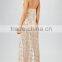 OEM women sequins long dresses hot sale holiday maxi dress