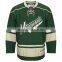 100% Polyester reversible minnesota hockey jersey