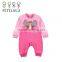 Petelulu Wholesale Butterfly Baby Gilrs Romper Cotton Onsie Pajamas