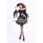 Black printed luxury witch Halloween New style Female Pirate