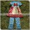 2016 Easter Giggle Moon Remake Girls Outfits Spring Summer Sets Persnickety Kids Girl Knot Clothing Set Remake Stripes Boutique