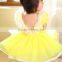 wholesale performance wear ballet -ballet tutu for girls- yellow skirt