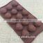 Wholesale High Quantity Eco-friendly chocolate shape silicone chocolate mould,soap mold,diy cake mould