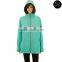 China Factory Windproof Hood Womens Rain Coat