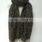 Fashion thick winter long cashmere custom blanket jersey scarf