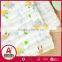promotion double layers organic cotton bamboo muslin baby blanket wrap