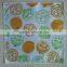 printed style microfiber wash towel disposable washcloth
