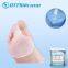Odorless and hypo-allergenic shoe soles silicone rubber