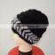 SJ922-02 Wholesale Free Size Mink Fur Cheap Lovely Knitted Winter Hats Denmark