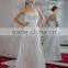 2017 New Style Sleeveless Chiffon Beaded Wedding Dress AS207