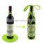 New design collapsible picnic silicone wine bottle basket