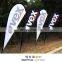 outdoor display stand wind flying feather flag banner