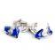 Fancy Motorcycle Shirt Cufflinks Blue Men