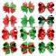 Hot sale Metal Hair Clips christmas bowknot alligator Clips for kids