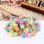 hot sales colors flower small size mini plastic hair claw clip