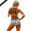 Wholesale Floral Printed Two Pieces Women Modest Swimwear