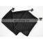 black drawstring nylon mesh bag with fastener nylon mesh pouch wholesale