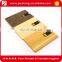 Custom wood business card type size usb flash drive