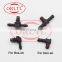 Tee Joint Pipe Connector Fitting T L Type Injector Assy Return Oil Backflow For 0445110 Series Injector Solenoid Valve