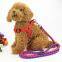 pet chest harness Fine pattern round rope leash dog walking leash A11